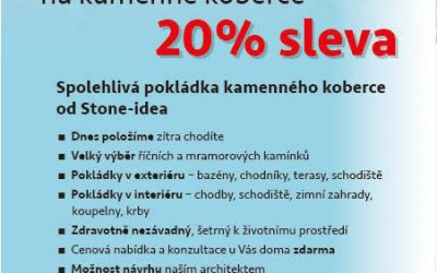 Samo kod nas jesenske akcije na kamene tepihe 20% popust - 1