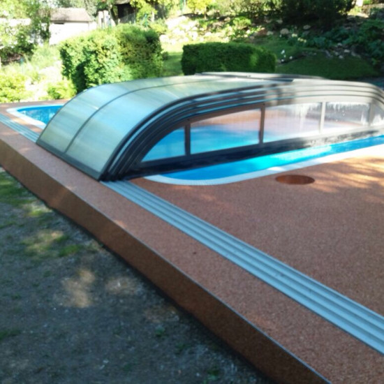 Bazén Černošice - mramorový kámen 