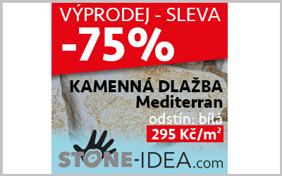 Výpredaj!  Mediterran – biela zĺava -75%